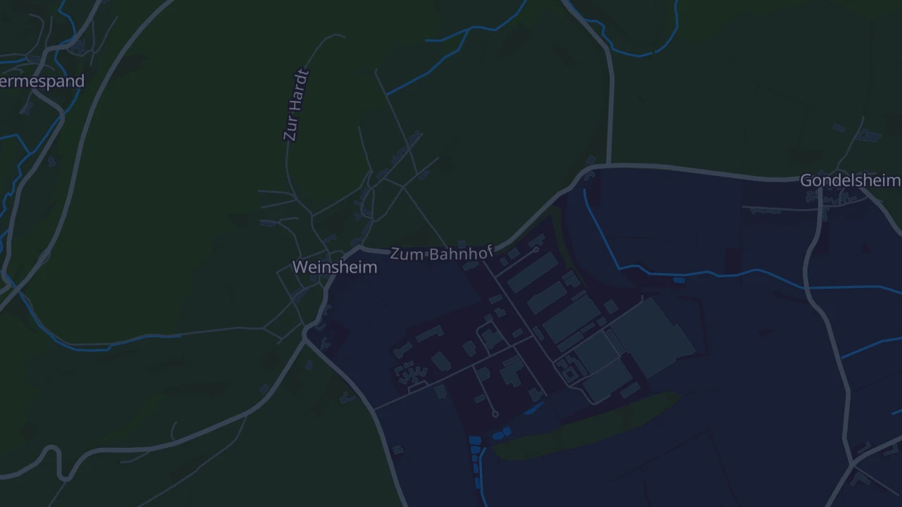 Karte von Weinsheim