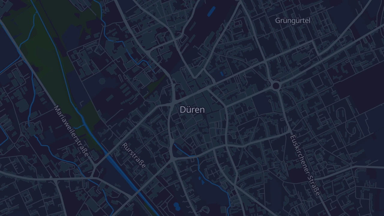 Karte von Düren