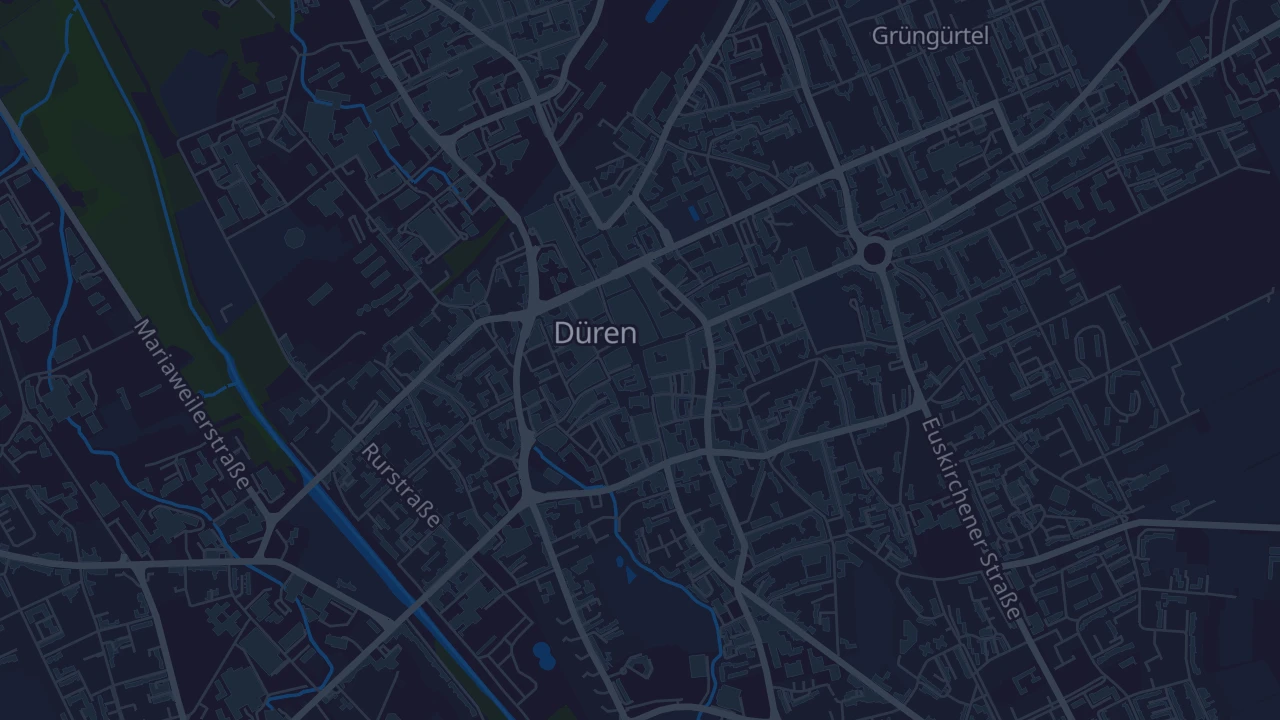 Karte von Düren