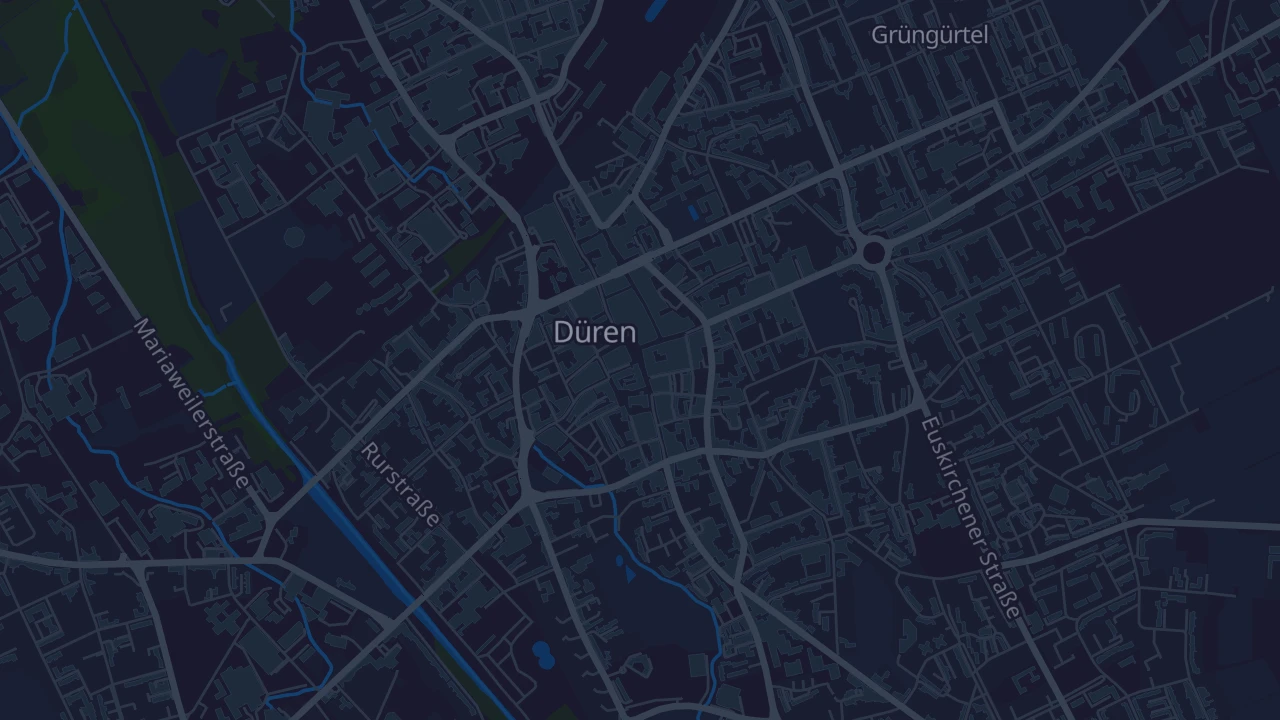 Karte von Düren
