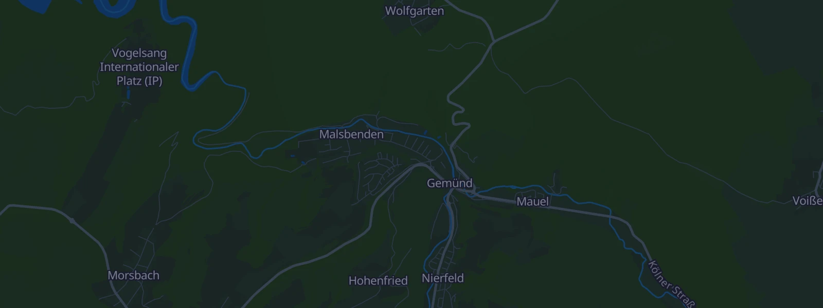 Karte von Schleiden-Gemünd