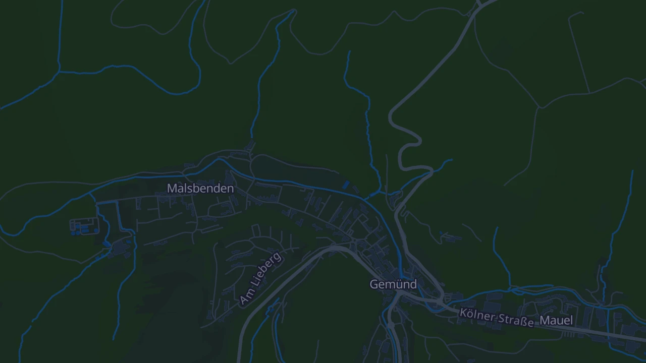 Karte von Schleiden