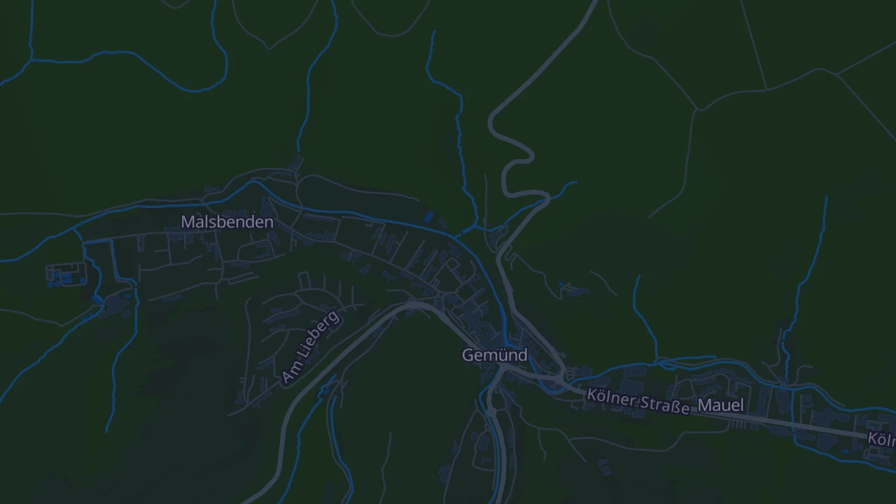 Karte von Schleiden-Gemünd