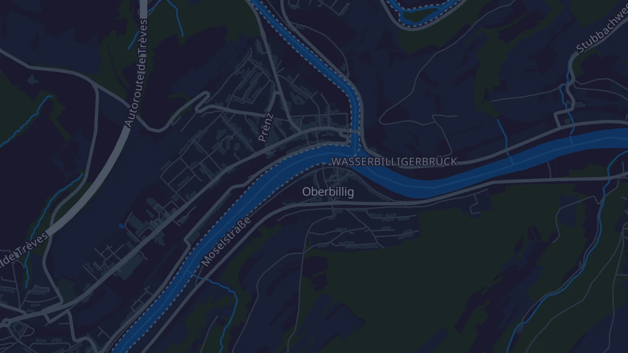 Karte von Oberbillig