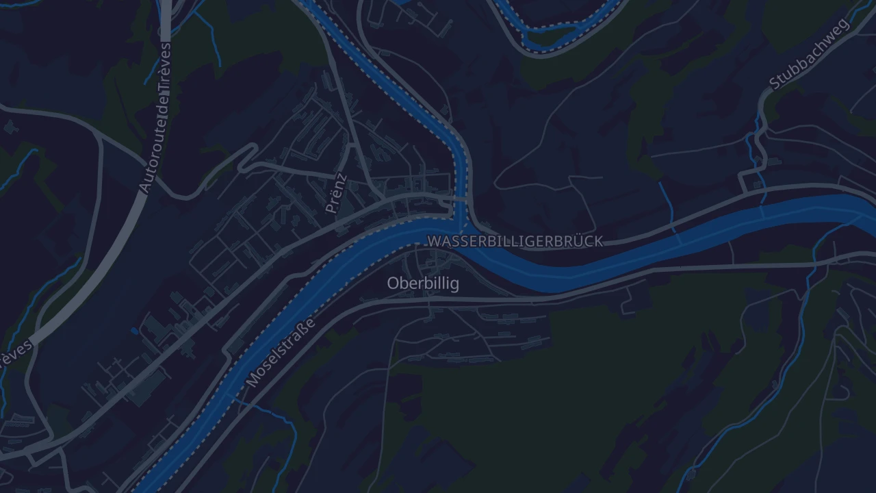 Karte von Oberbillig