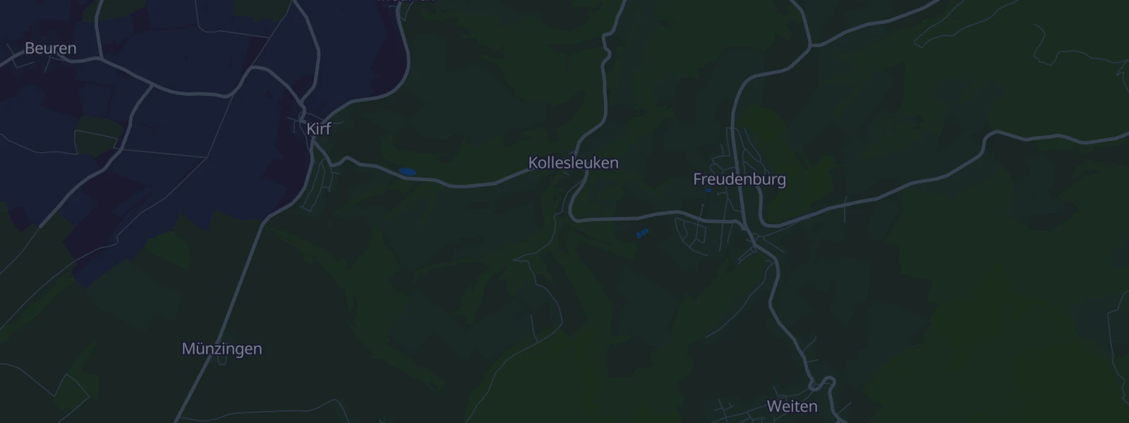 Karte von Freudenburg-Kollesleuken