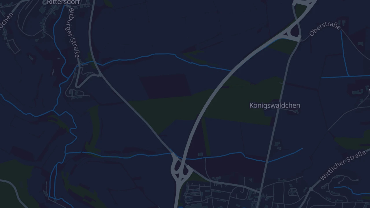 Karte von Bitburg