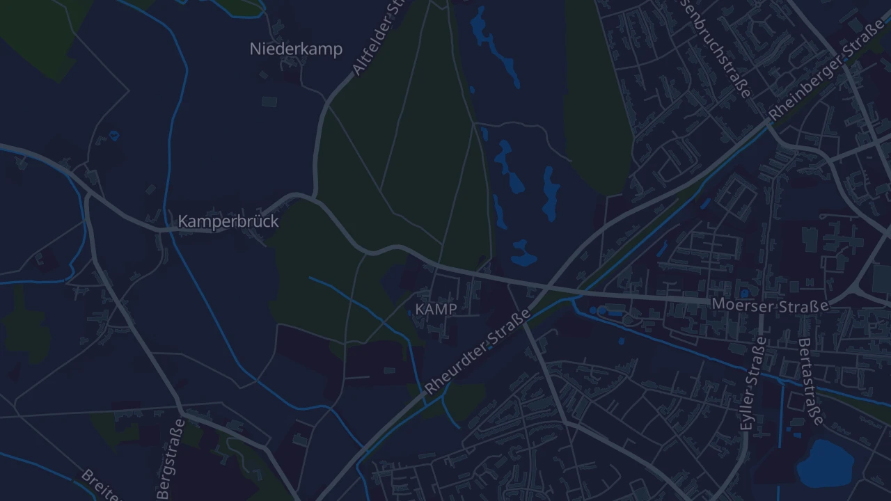 Karte von Kamp-Lintfort