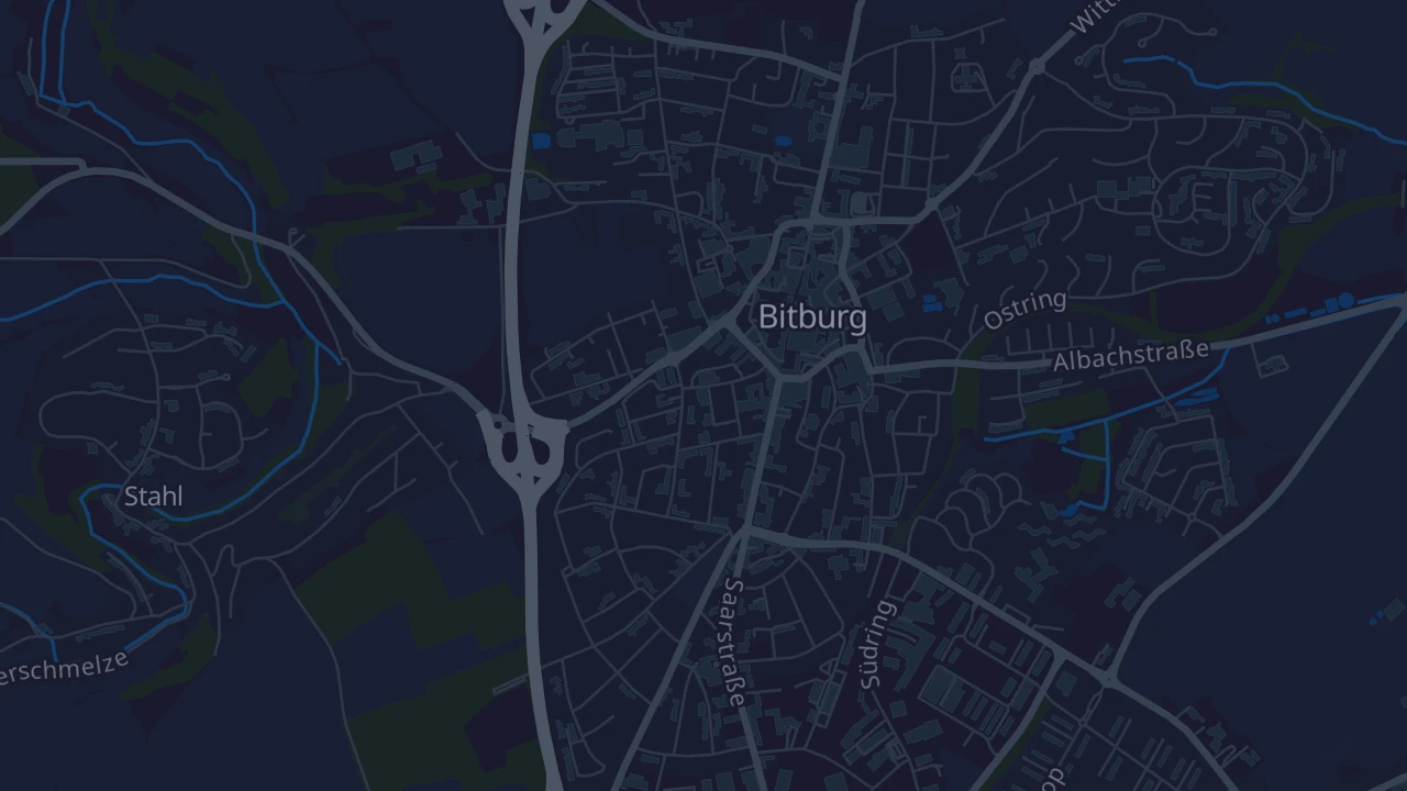 Karte von Bitburg
