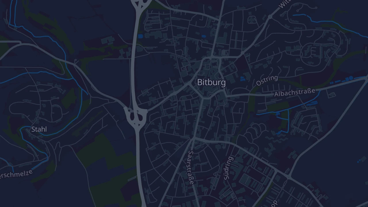 Karte von Bitburg