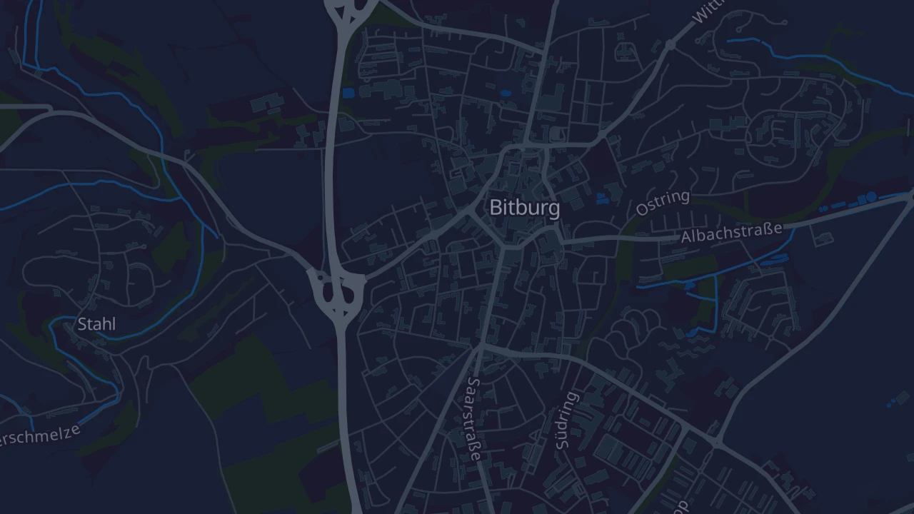 Karte von Bitburg
