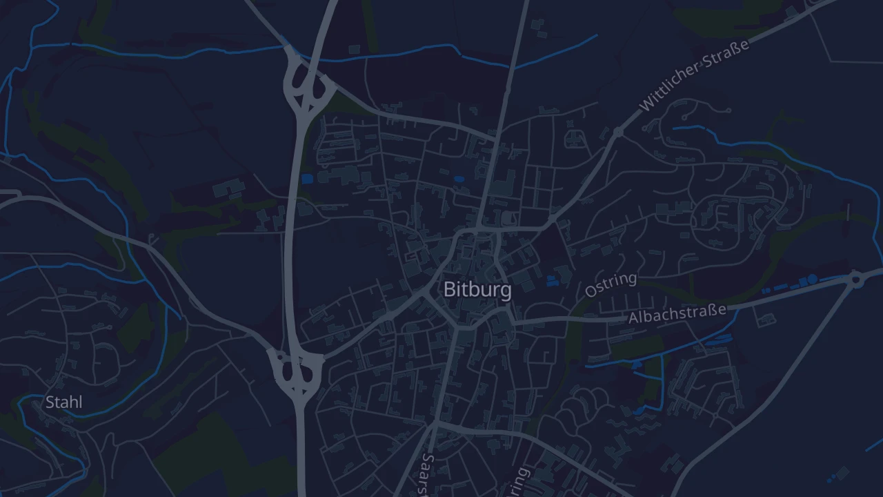 Karte von Bitburg