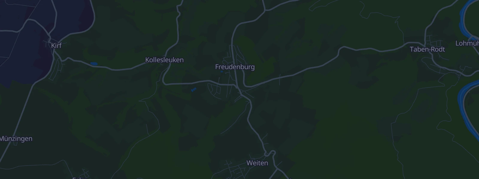 Karte von Freudenburg
