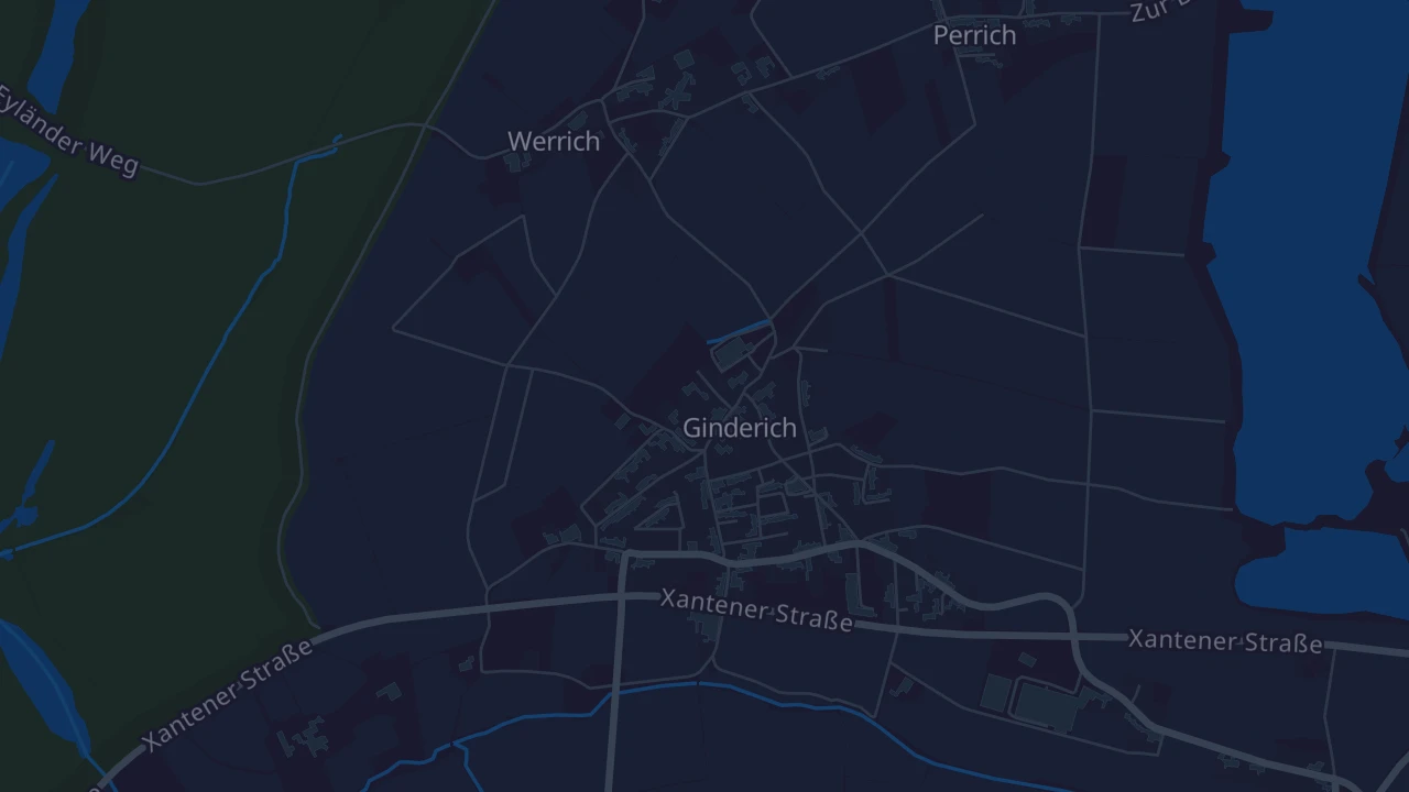 Karte von Wesel