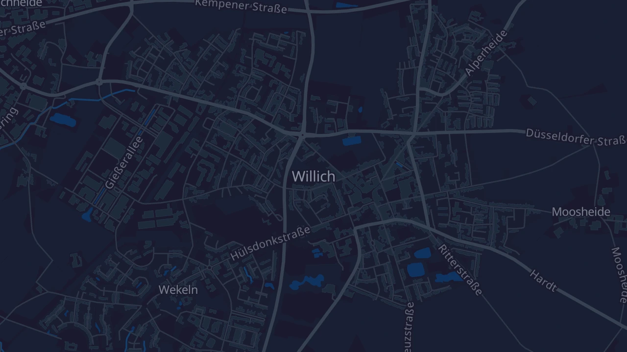 Karte von Willich