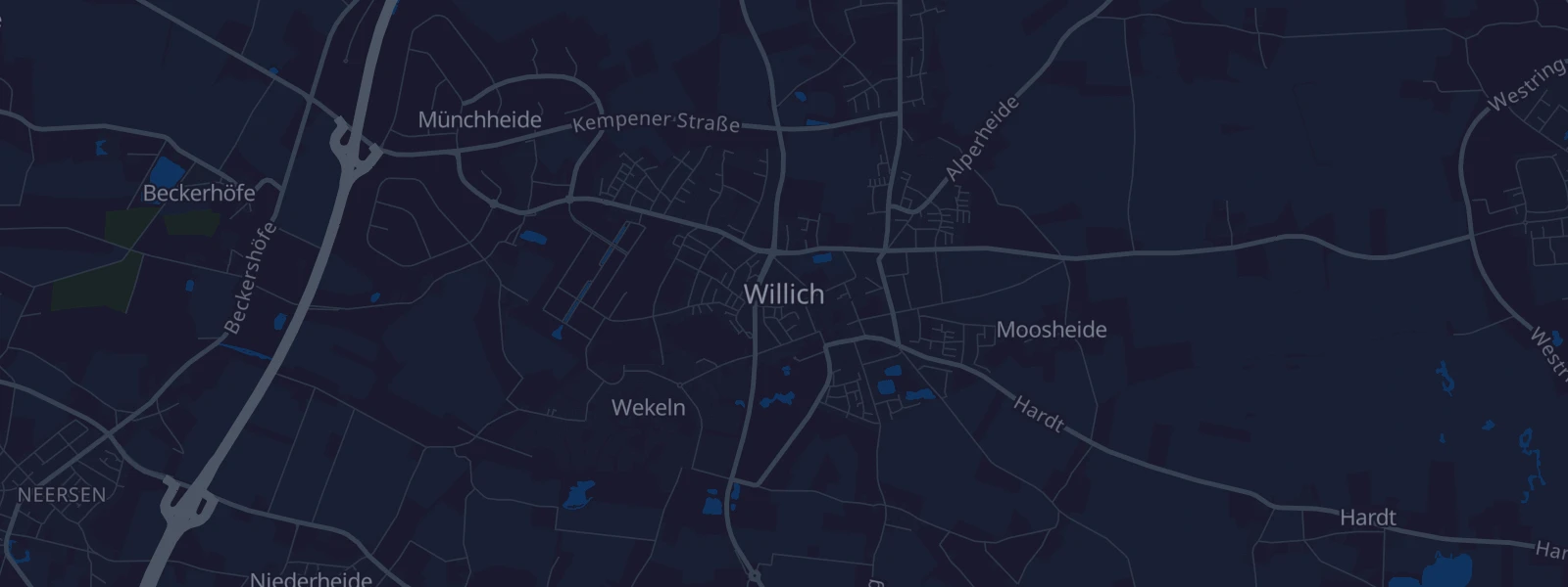 Karte von Willich