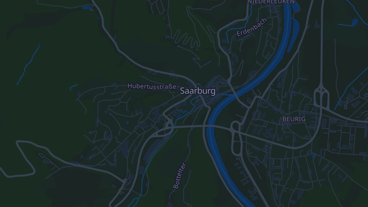 Karte von Saarburg