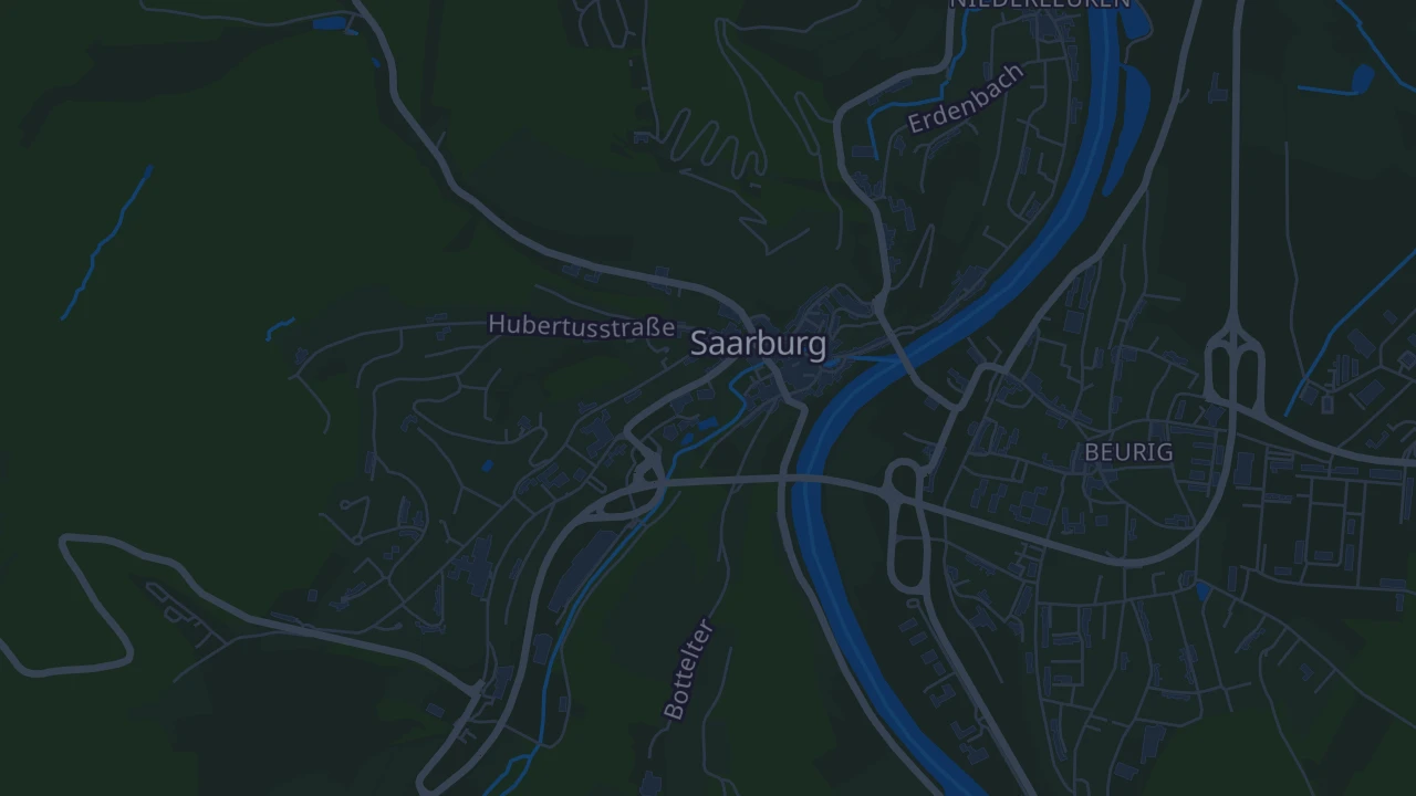 Karte von Saarburg