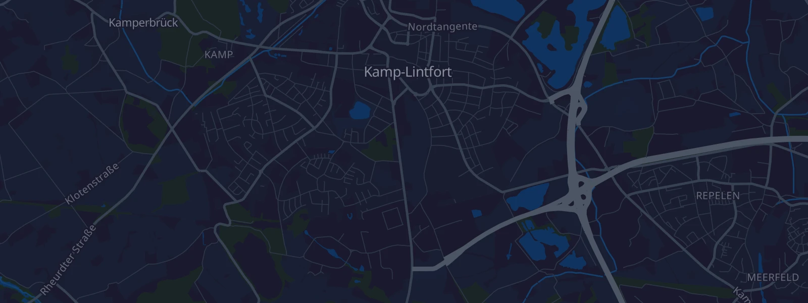 Karte von Kamp-Lintfort