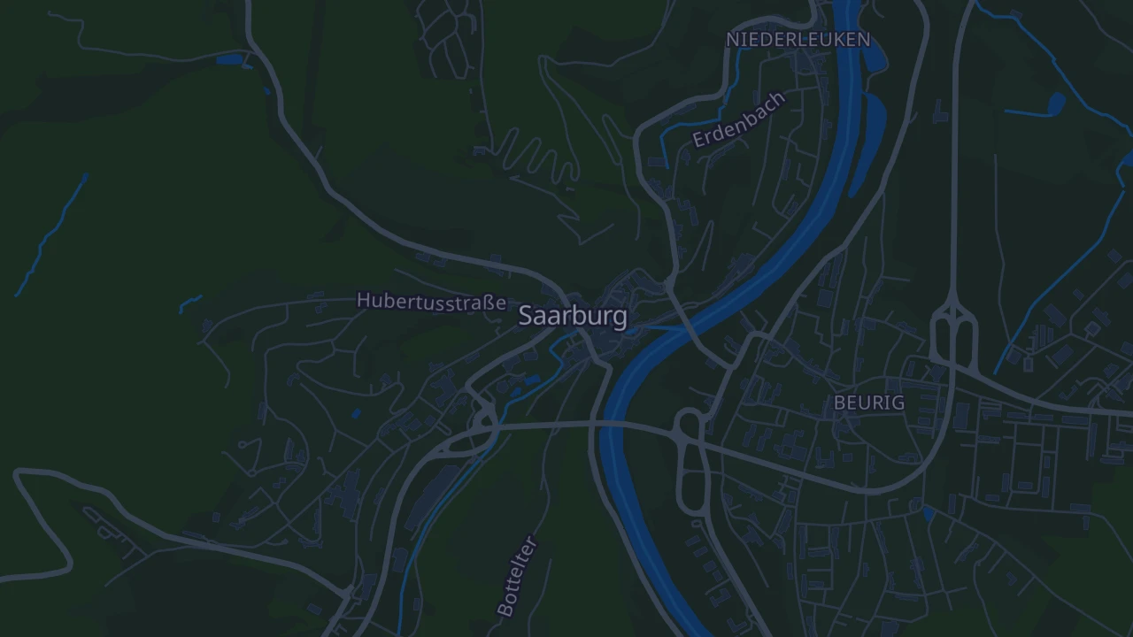 Karte von Saarburg