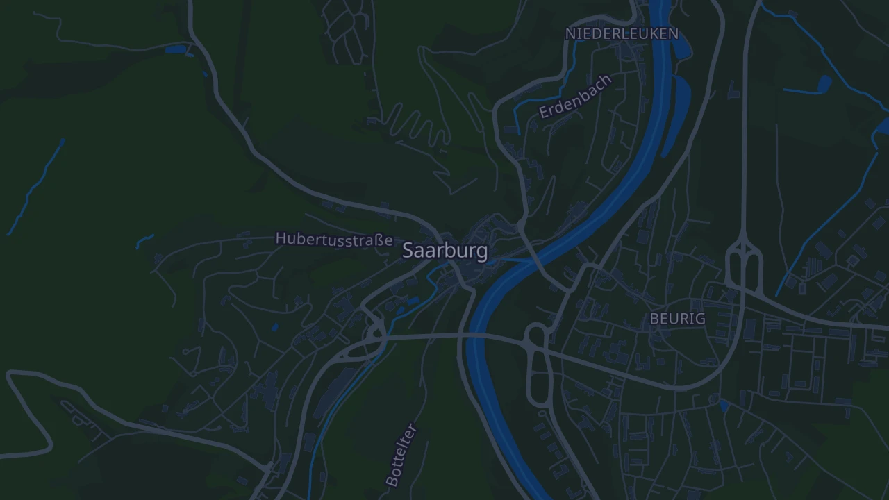 Karte von Saarburg