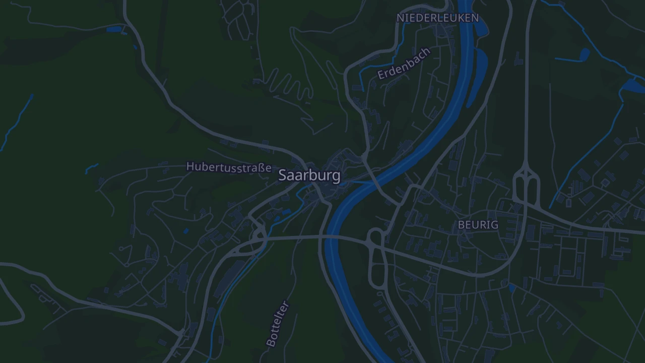Karte von Saarburg