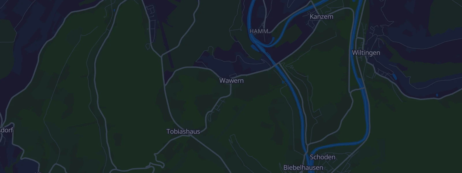 Karte von Wawern