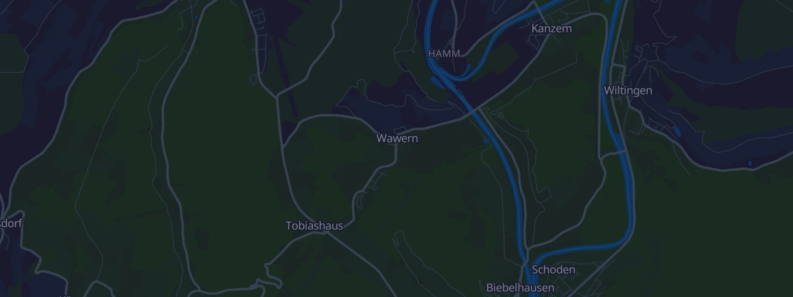Karte von Wawern
