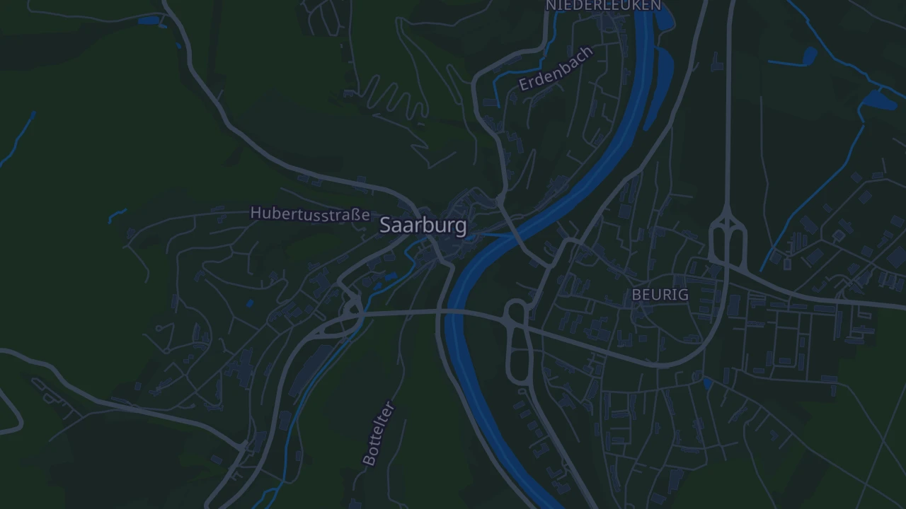 Karte von Saarburg