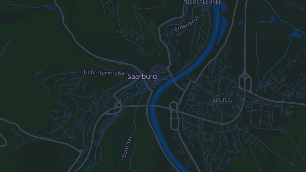 Karte von Saarburg