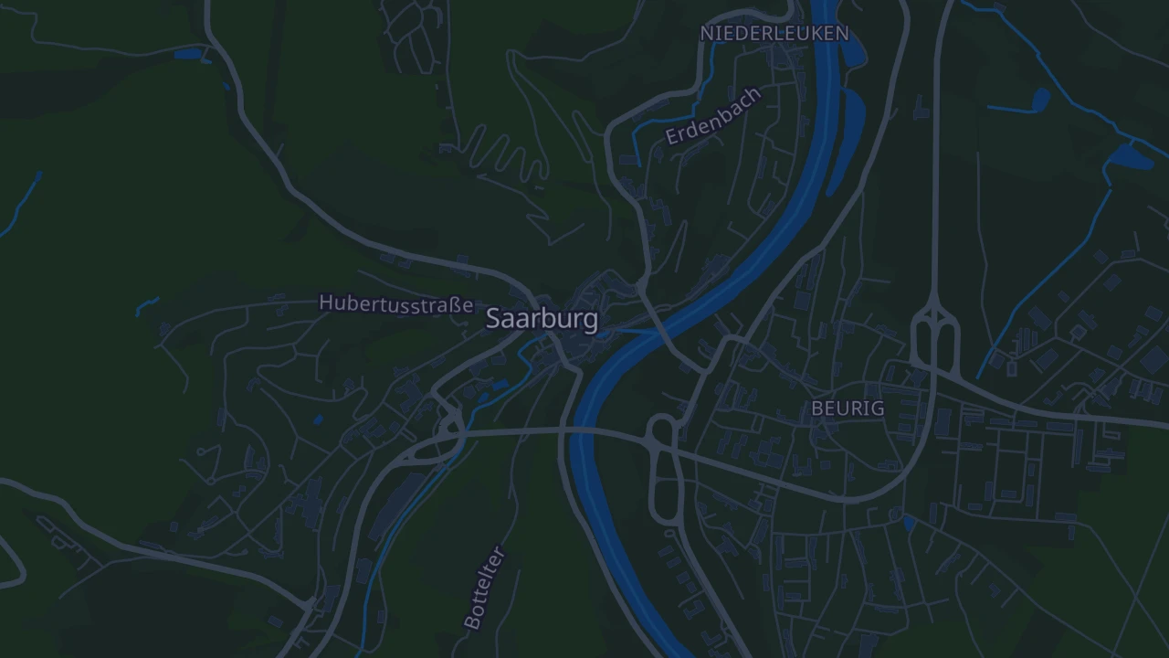 Karte von Saarburg