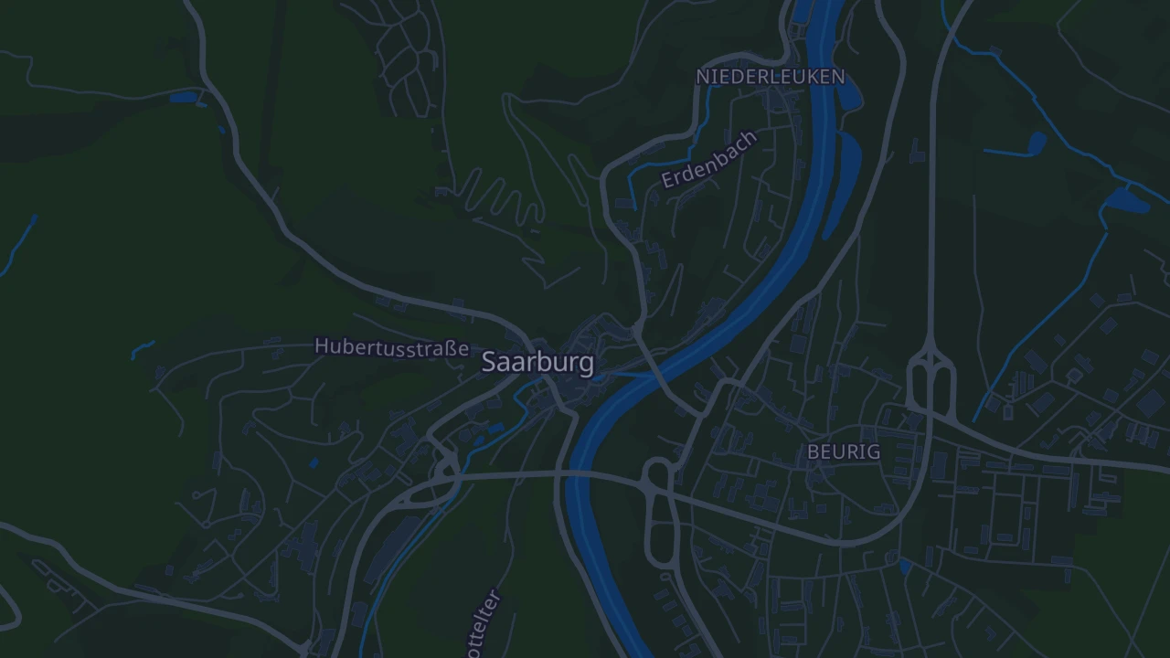 Karte von Saarburg