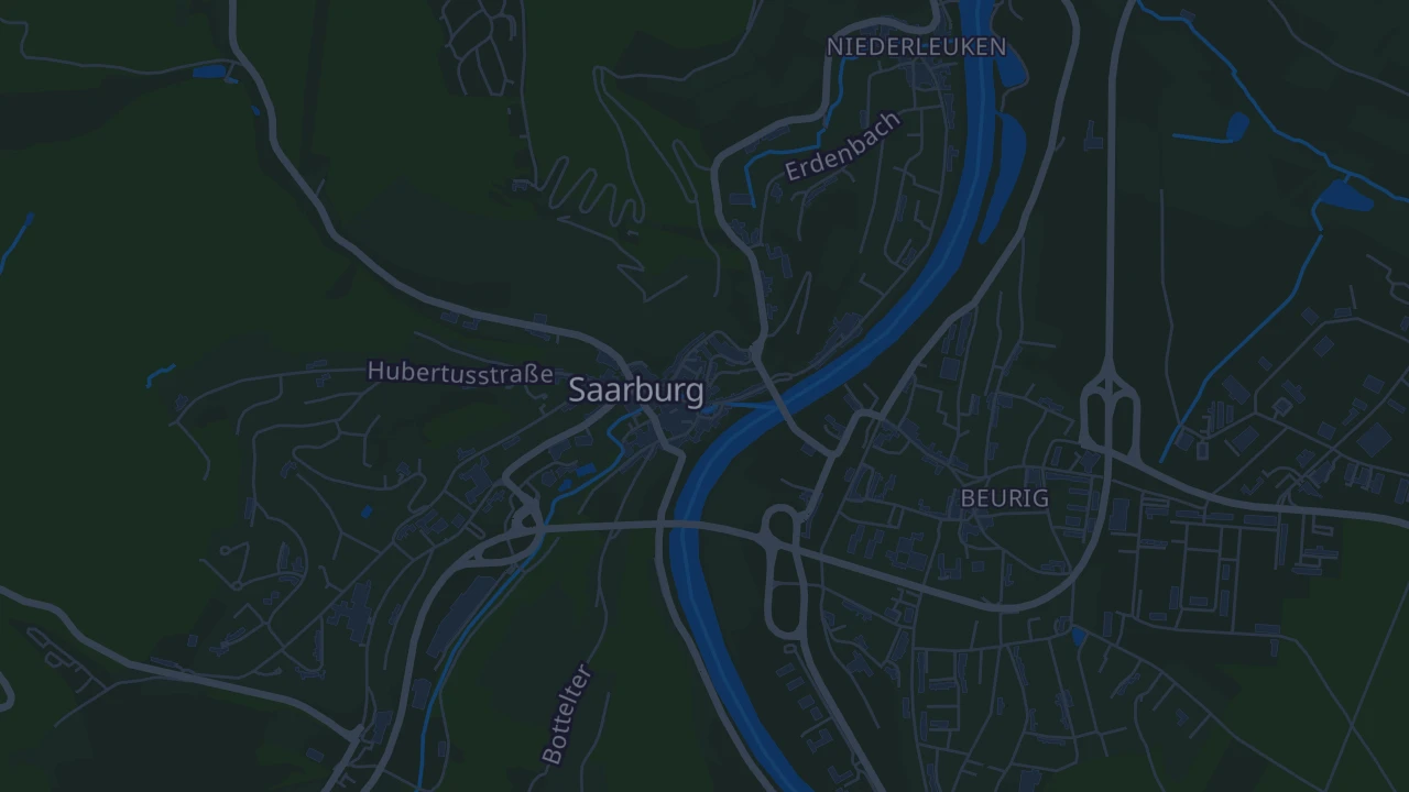 Karte von Saarburg