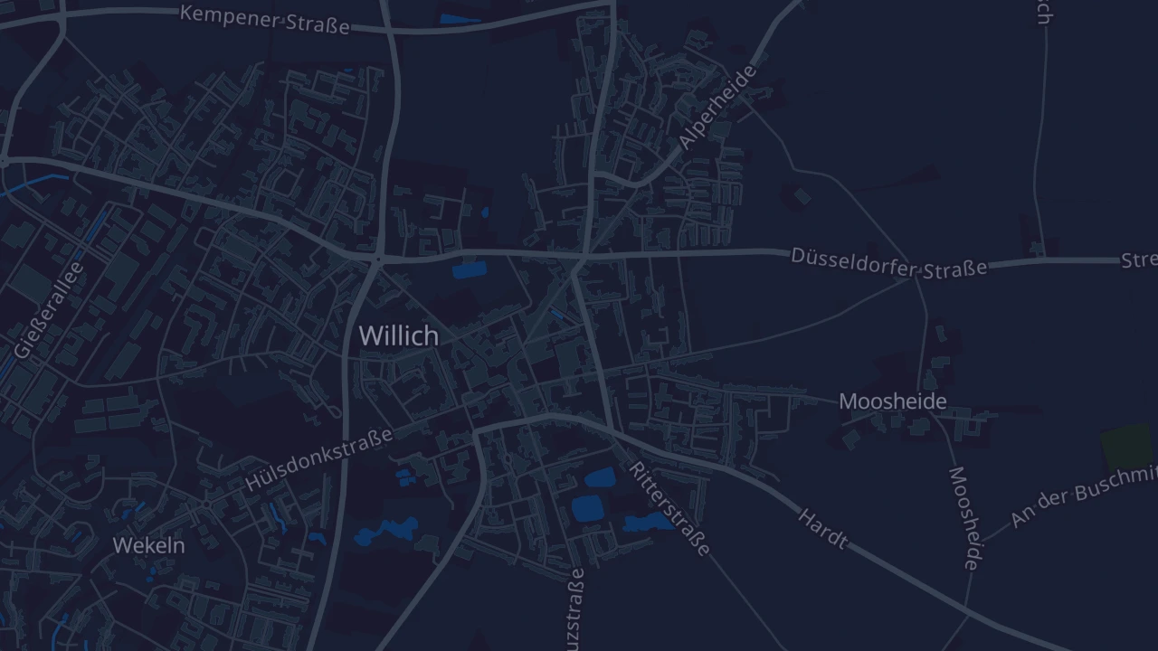 Karte von Willich