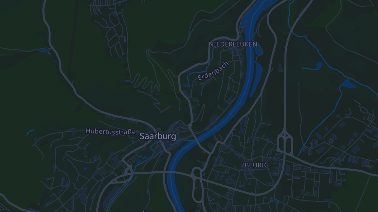 Karte von Saarburg