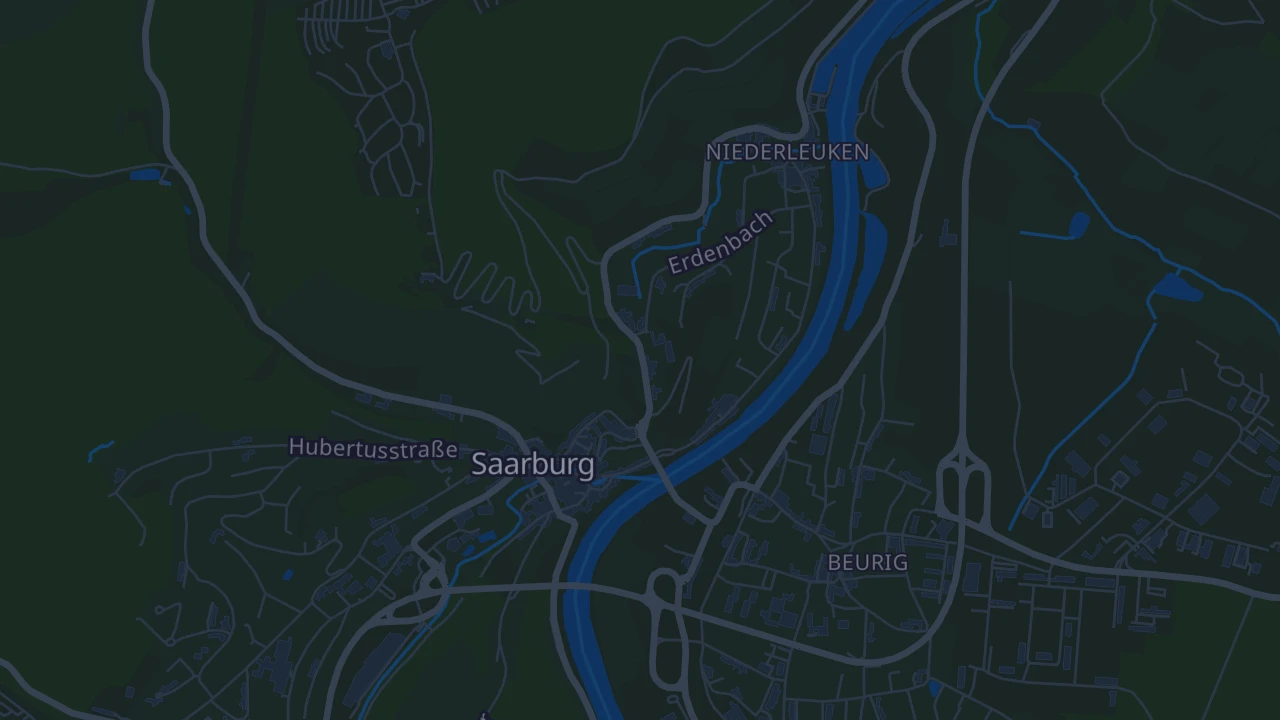 Karte von Saarburg