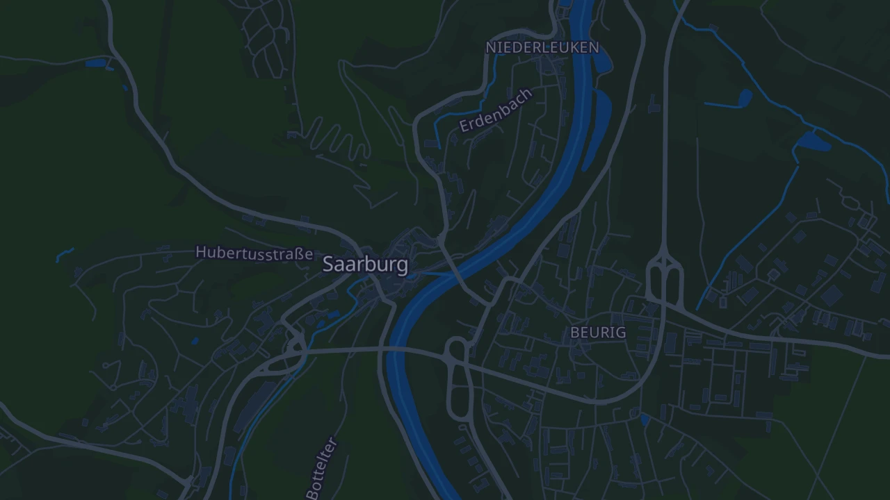 Karte von Saarburg