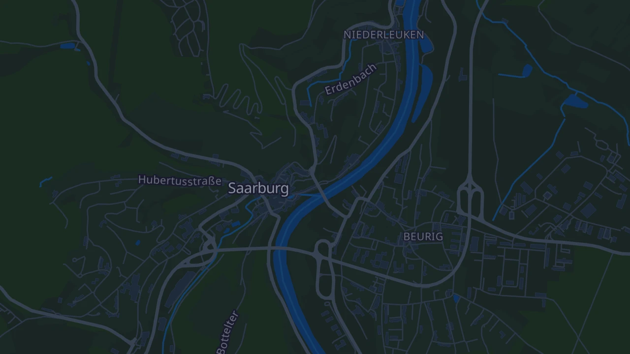 Karte von Saarburg