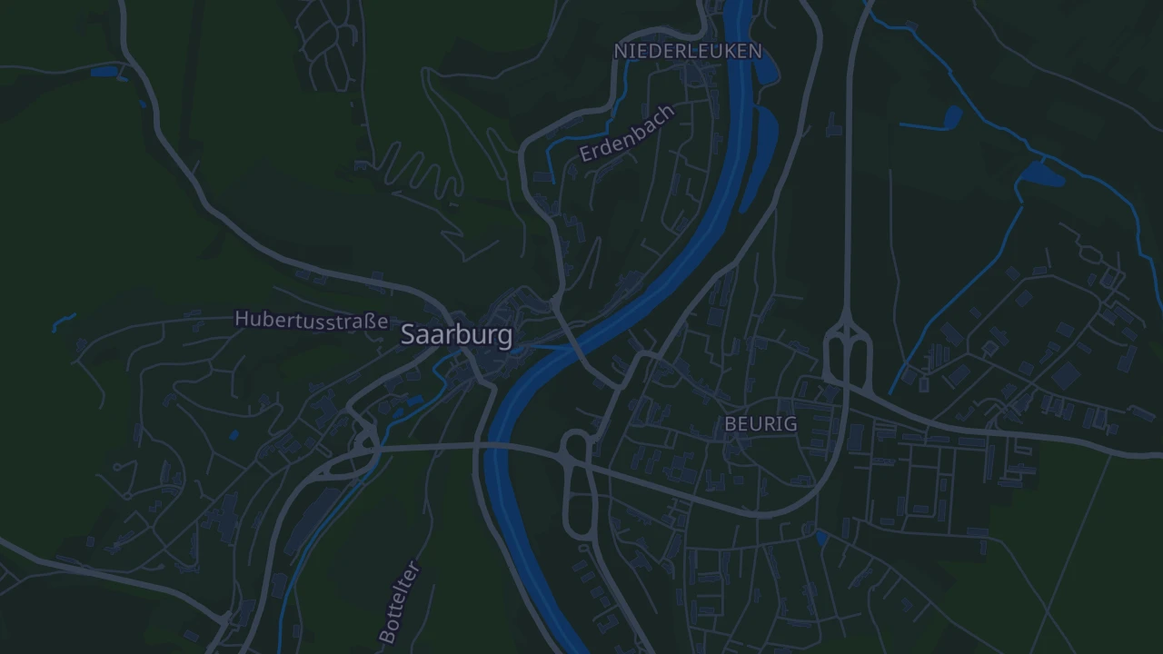 Karte von Saarburg