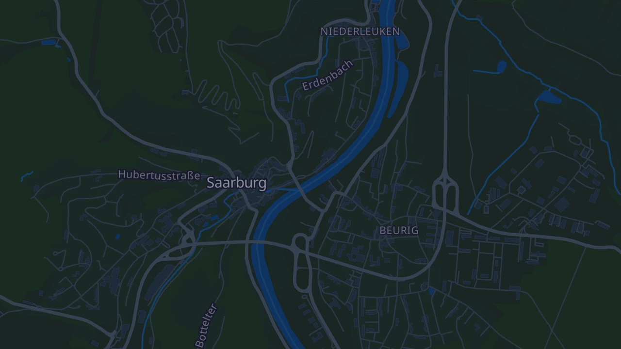 Karte von Saarburg