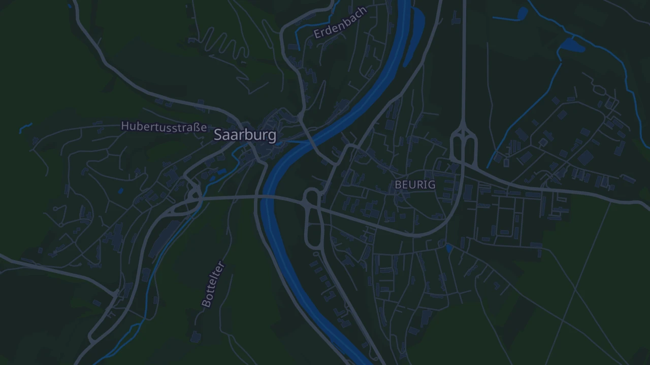Karte von Saarburg