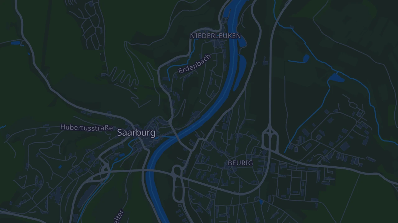 Karte von Saarburg