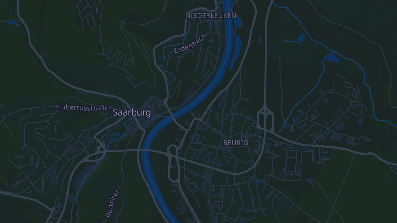 Karte von Saarburg