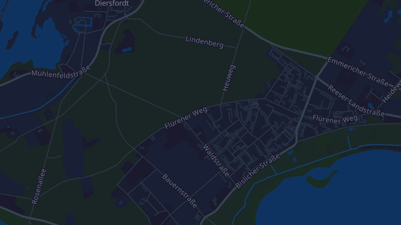 Karte von Wesel