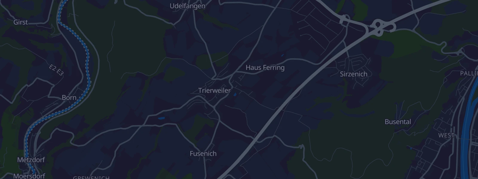 Karte von Trierweiler
