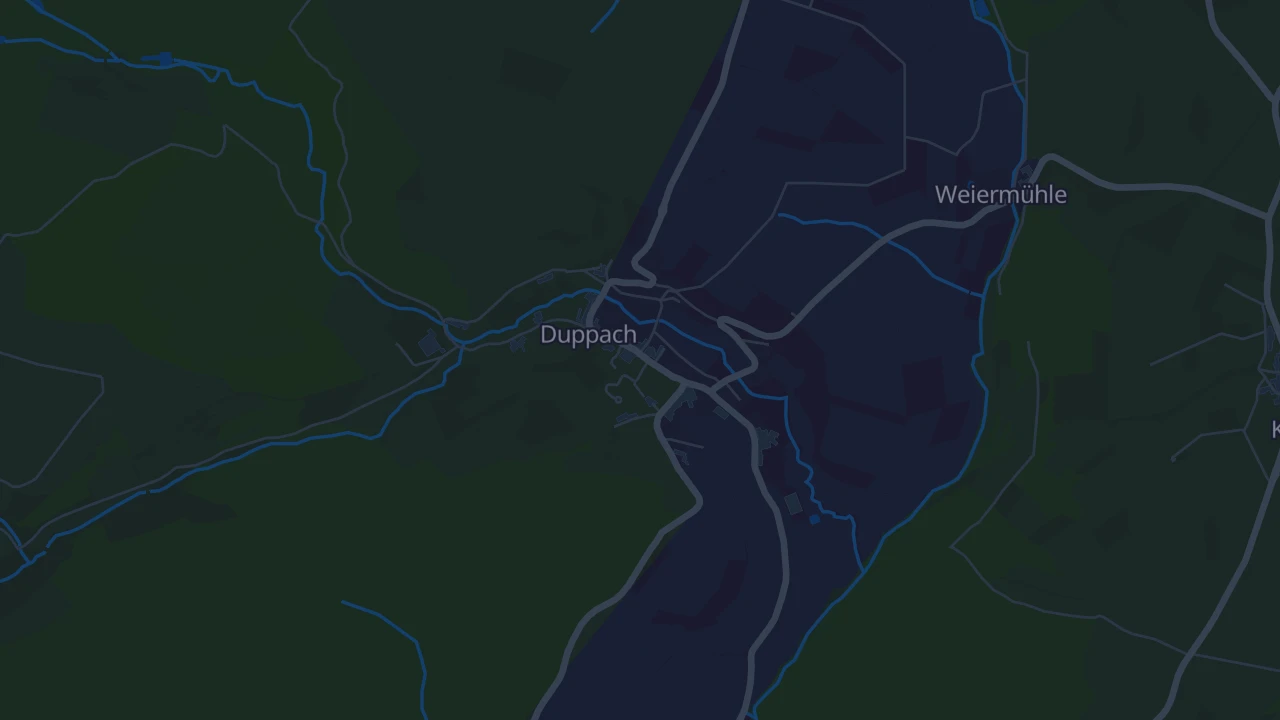 Karte von Duppach