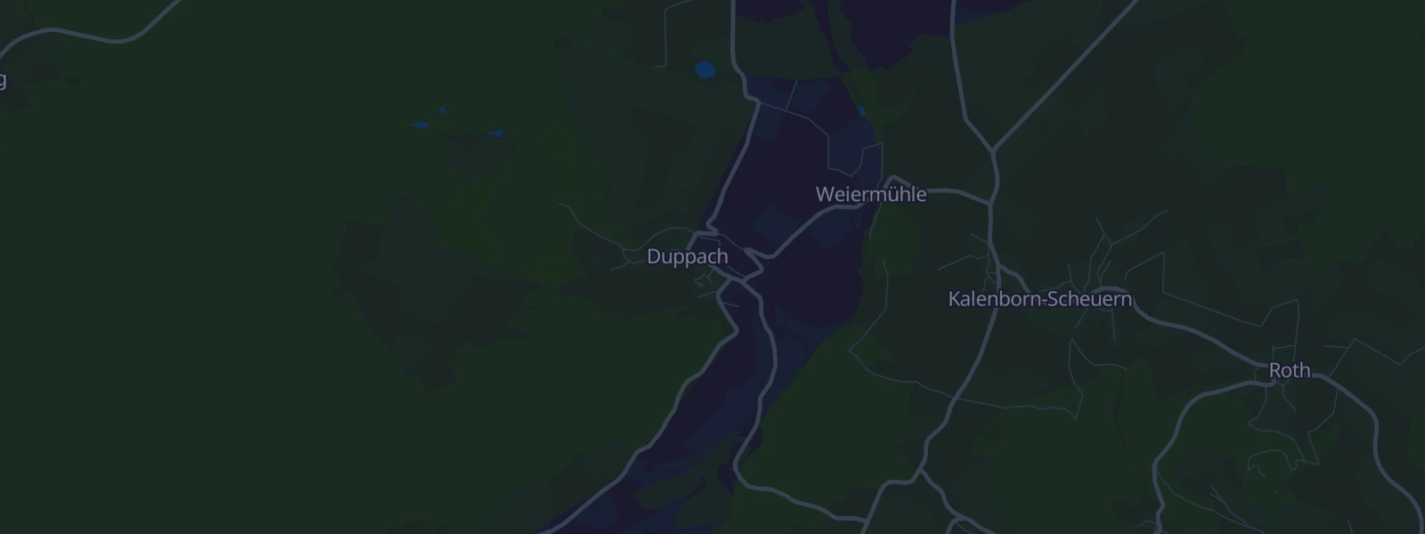 Karte von Duppach