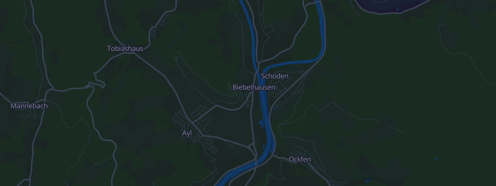Karte von Ayl-Biebelhausen