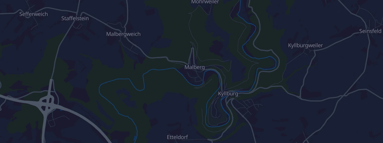 Karte von Malberg