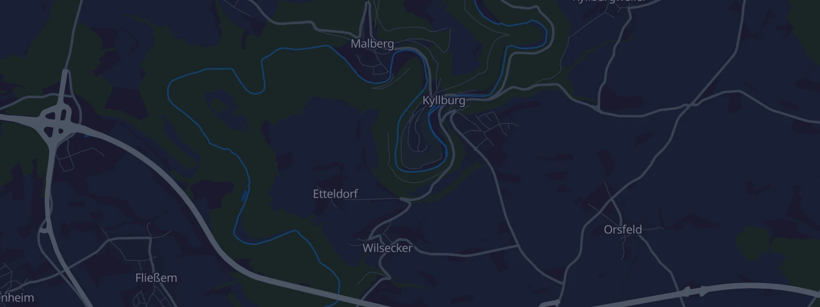 Karte von Kyllburg